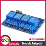 RELAY 5V 4 CHANNEL OUTPUT 250VAC 30VDC 10A WITH OPTOCUPLER MODULE FOR ARDUINO UNO MEGA RASPBERRY PI - Image 2