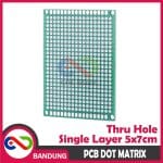 PCB DOT MATRIX THRU HOLE SINGLE LAYER 5X7CM 5*7CM - Image 3
