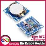 RTC DS1307 REAL TIME CLOCK I2C ARDUINO UNO MEGA + BATTERY MODULE - Image 2