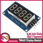 TM1637 DISPLAY MODULE FOR ARDUINO 7 SEGMENT 0.36INCH CLOCK RED - Image 3