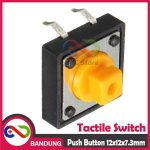 TACTILE SWITCH PUSH BUTTON TC-1212T 12x12x7.3 MM FOR ARDUINO - Image 4