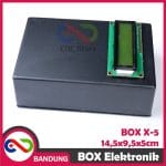 BOX ELEKTRONIK X5 KOTAK RANGKAIAN ARDUINO 14,5 X 9,5 X 5 CM CASING BLACK BOX X-5 - Image 2