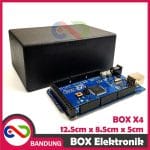 BOX ELEKTRONIK X4 KOTAK RANGKAIAN ARDUINO 12.5x8.5x5 CASING BLACK X-4 - Image 4