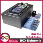 BOX ELEKTRONIK X5 KOTAK RANGKAIAN ARDUINO 14,5 X 9,5 X 5 CM CASING BLACK BOX X-5 - Image 5