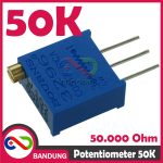 POTENSIOMETER 50K POTENTIOMETER POTENSIO TRIMPOT MULTITURN VR 3296W-1-503LF 503 - Image 3