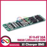 3S 12.6V CHARGER CHARGING 18650 LITHIUM LI-ION BATTERY BMS PROTECTION 20A MODULE - Image 4