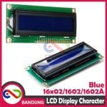 LCD CHARACTER 16X2 1602 5V BLUE BACKLIGHT MODULE - Image 2