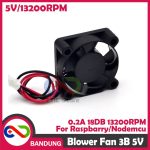 KIPAS FAN 3B 5V 0.2A 18DB 13200RPM 5M3/H WITH SCREW RASPBERRY NODEMCU - Image 3