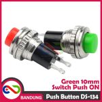 PUSH BUTTON DS-134 10MM RESET SWITCH GREEN HIJAU - Image 4