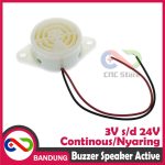 SFM-27 BUZZER SPEAKER ACTIVE PIEZO CONTINOUS 3V-24V 3-24V - Image 3