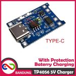 TP4056 5V USB TYPE-C 1A LITHIUM BATTERY CHARGING + PROTECTION MODULE - Image 2