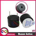 BUZZER SPEAKER ACTIVE 3V 3.3V 12X9.5MM FOR ARDUINO UNO MEGA MINI NANO - Image 2