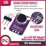 GY-MAX4466 ELECTRET MICROPHONE AMPLIFIER MAX4466 WITH ADJUSTABLE GAIN