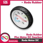 MOTOR DC GEARBOX MOTOR SINGLE SHAFT ALL METAL PLUS RODA - Image 2