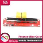 POTENTIOMETER POTENSIO MODULE SLIDE GESER 1OK OHM - Image 3