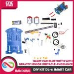 D2-6 DIY KIT SMART CAR BLUETOOTH WITH GRAVITY SENSOR OBSTACLE AVOIDANCE - Image 2