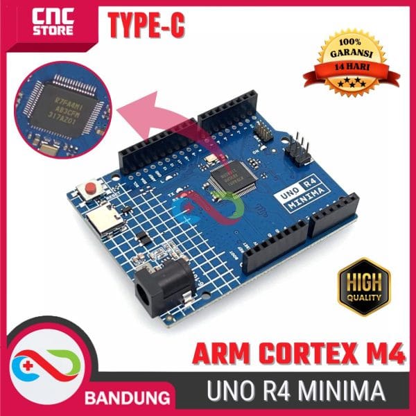 UNO R4 MINIMA DEVELOPMENT 32 BIT MICRO CONTROLLER