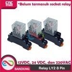 RELAY 8 PIN LY2 - RELAY LY2 12V 24V 220V RELAY LY2N 8 PIN LY-2 LY-2N RELAY 8PIN -12VDC - Image 2