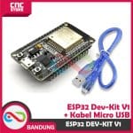 ESP32 ESP-32 DOIT WIFI BLUETOOTH IOT ESP-32S DEVELOPMENT BOARD PLUS KABEL MICRO USB
