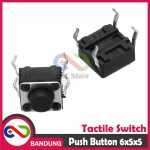 TACTILE SWITCH PUSH BUTTON 6X6X5MM - Image 5