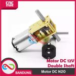 MOTOR N20 DC DOUBLE AS SHAFT 12V HIGH TORQUE MINI MICRO GEARBOX GEAR BOX -136 RPM - Image 2