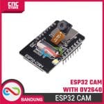 ESP32-CAM Module Camera OV2640 2MP- WiFi + Bluetooth BLE 4.0 32bit untuk Proyek IoT - Image 4