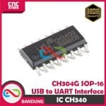 IC CH340 SMD CH340G USB SERIAL TTL UART RS232 CHIP CH 340 SOP16