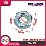 10PCS MUR 3MM HEX NUT 3MM FOR SPACER JP3 M3 HEX NUTE BAUD 3MM - Image 8
