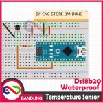 DS18B20 WATERPROOF TEMPERATURE SUHU SENSOR PROBE ARDUINO UNO MEGA - Image 5