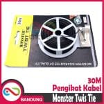 PENGIKAT KABEL TWIS TIE HITAM - 30M BLACK - Image 2