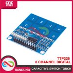 TTP226 8 CHANNEL DIGITAL CAPACITIVE SWITCH TOUCH SENSOR FOR ARDUINO - Image 2