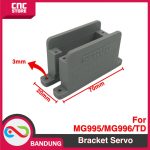 Bracket Servo MG995 MG996 MG996R TD Series Servo Holder Horizontal - Image 3