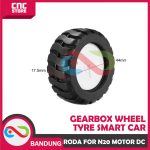 RODA BAN N20 MOTOR DC GEARBOX WHEEL TYRE SMART CAR ARDUINO RASPBERRY - Image 2
