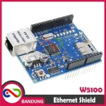 ETHERNET W5100 SHIELD MODULE FOR ARDUINO UNO & MEGA - Image 3