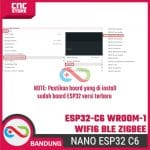 NANO-ESP32-C6 Core Board ESP32-C6-DEVKITC-1 – WiFi6, BLE, Zigbee N16 N8 untuk Proyek IoT - Image 7