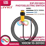 E3F-DS100C4 PHOTOELECTRIC SWITCH 100CM DC Infrared Proximity Sensor NPN E18-D100NK INDUSTRIAL - Image 4