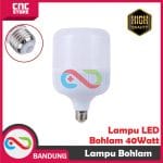 LAMPU BOHLAM LED JUMBO TERMURAH 40W AWET SUPER TERANG