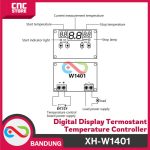 XH-W1401 intelligent digital display thermostat temperature controller - Image 4