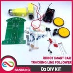 D2-1 DIY KIT SMART CAR TRACKING LINE FOLLOWER LM393 DUAL MOTOR - Image 3