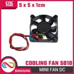Mini Fan DC Brushless 5010 5V 12V 24V RAM Cover Fan – Kipas Pendingin Elektronik 5x5x1CM / 5CM Cooling Fan - Gambar 3