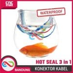 3in1 HOT SEAL WIRE CONNECTOR SAMBUNGAN KABEL WATERPROOF SOLDER HEAT - KUNING - Image 6