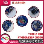 ARDUINO UNO R3 ATMEGA328P SMD CH340 ATMEGA328P TYPE-C - Image 6