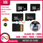 Micro SD / TF Card Class 10 4GB / 8GB / 16GB / 32GB + Case – High Speed 200X Compatible Raspberry Pi