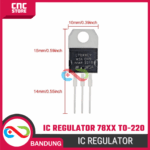 IC Regulator Tegangan 78XX 5V 9V 12V TO-220 – 7805 7809 7812 Voltage Regulator - Gambar 3