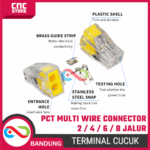 Terminal Cucuk Kabel PCT 102 104 106 108 – Konektor Sambungan Kabel 2 4 6 8 Jalur Praktis - Gambar 2