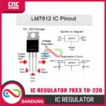 IC Regulator Tegangan 78XX 5V 9V 12V TO-220 – 7805 7809 7812 Voltage Regulator - Gambar 2