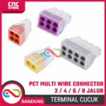 Terminal Cucuk Kabel PCT 102 104 106 108 – Konektor Sambungan Kabel 2 4 6 8 Jalur Praktis - Gambar 4