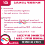 Quick Connect 2 Wire 3 Wire Spring Terminal – Konektor Sambungan Kabel Cepat & Aman - Gambar 6