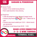 WAGO Lever Connector 2 Wire 3 Wire 5 Wire – Terminal Block Konektor Kabel Tanpa Solder - Gambar 6