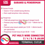 Terminal Cucuk Kabel PCT 102 104 106 108 – Konektor Sambungan Kabel 2 4 6 8 Jalur Praktis - Gambar 6